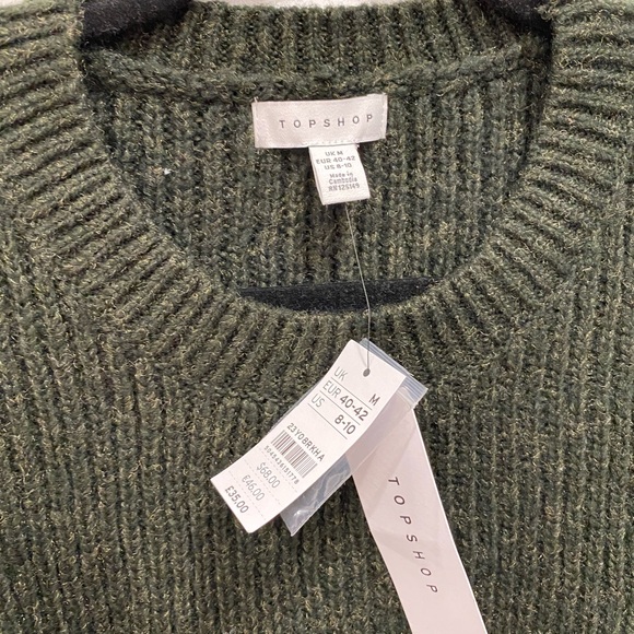 TOPSHOP chunky knit crew neck sweater - Picture 2 of 4